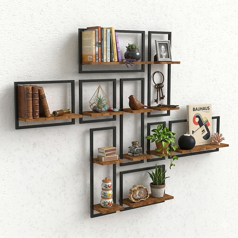 Modelo23 - (Pared) (Llena) Conjunto 23 - (9 Cuadros) - Imagen 1