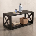 Mesa ratona (45cm x 85cm) - Negro