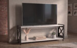 Rack TV Doble (Blanco) - Imagen 2