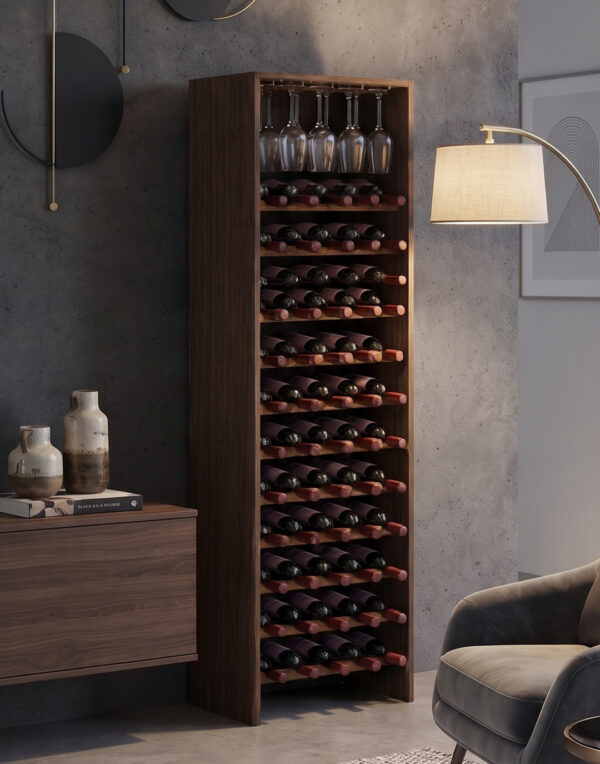 Cava Modelo N°312 (60 Botellas + 15 Copas ) – Roble Dakar